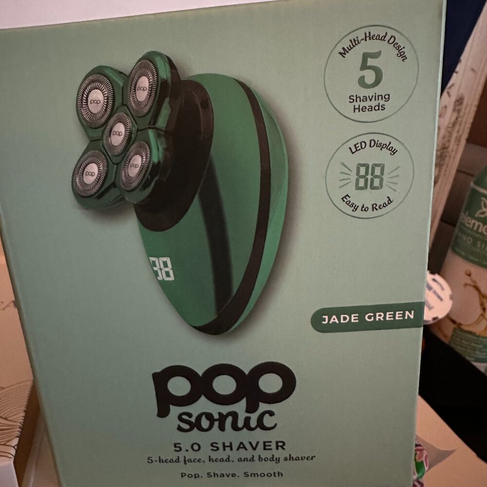 NIB Pop Sonic 5.0 shaver